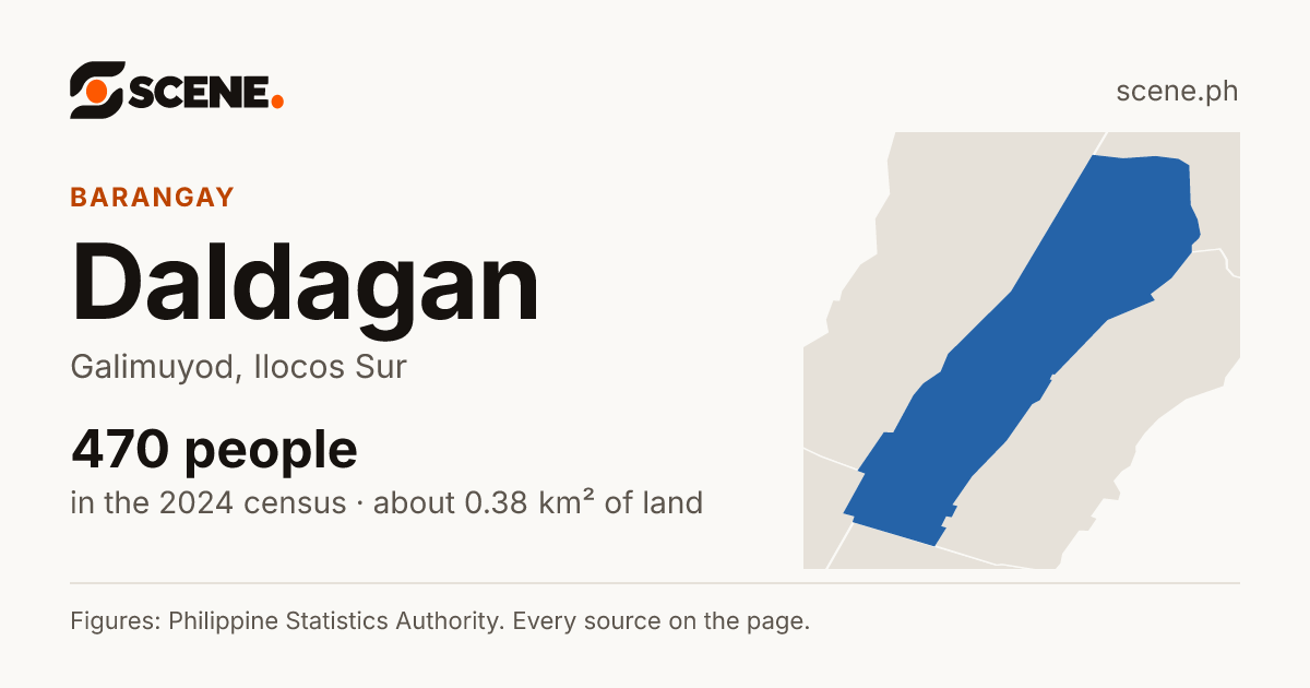 Daldagan, Galimuyod, barangay: 470 people in the 2024 census