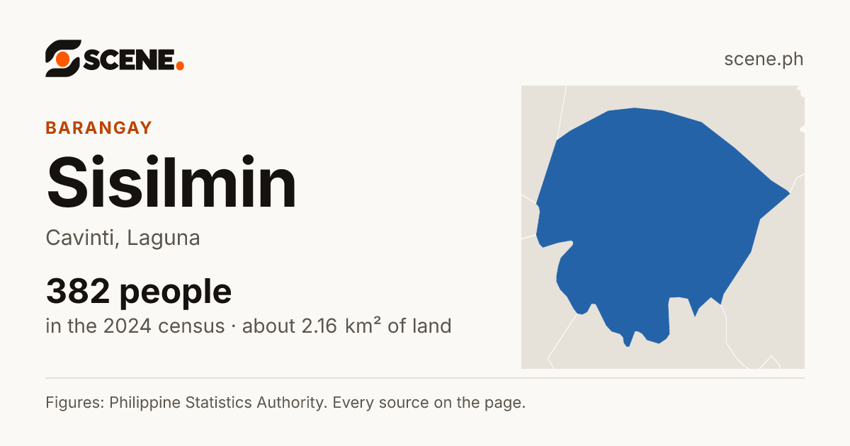Sisilmin, Cavinti, barangay: 382 people in the 2024 census