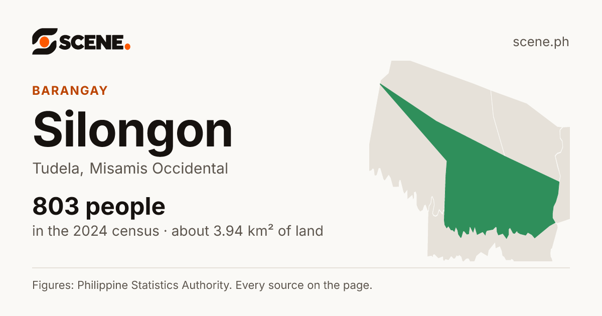 Silongon, Tudela, barangay: 803 people in the 2024 census