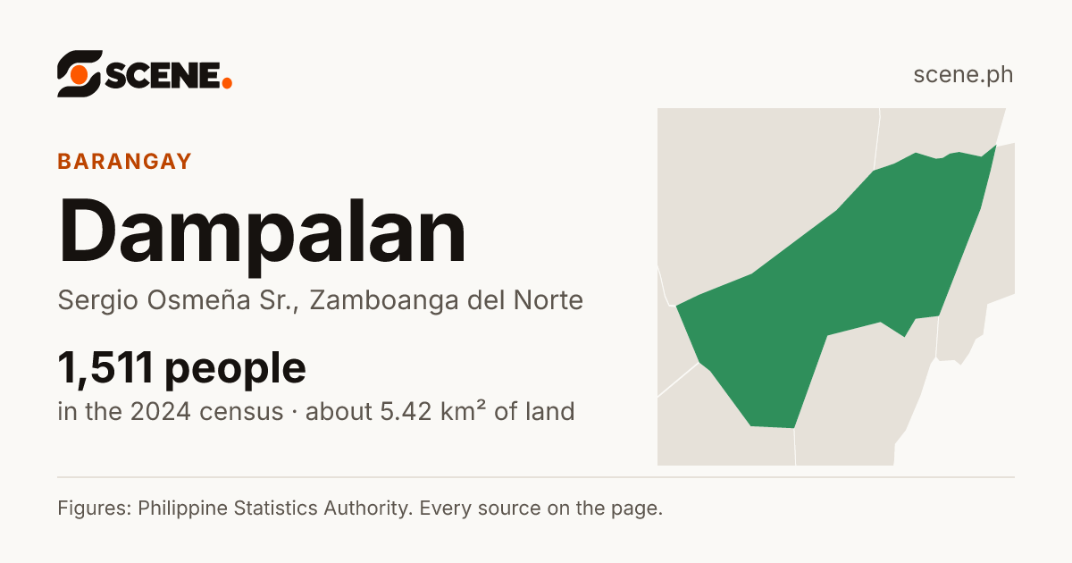 Dampalan, Sergio Osmeña Sr., barangay: 1,511 people in the 2024 census