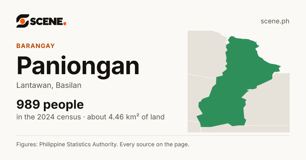 Paniongan, Lantawan, barangay: 989 people in the 2024 census