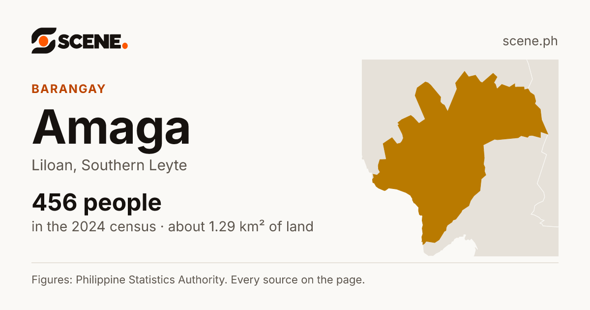 Amaga, Liloan, barangay: 456 people in the 2024 census