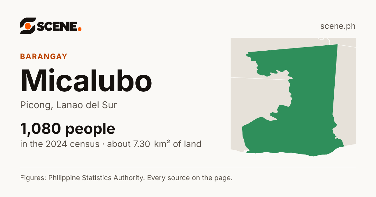 Micalubo, Picong, barangay: 1,080 people in the 2024 census