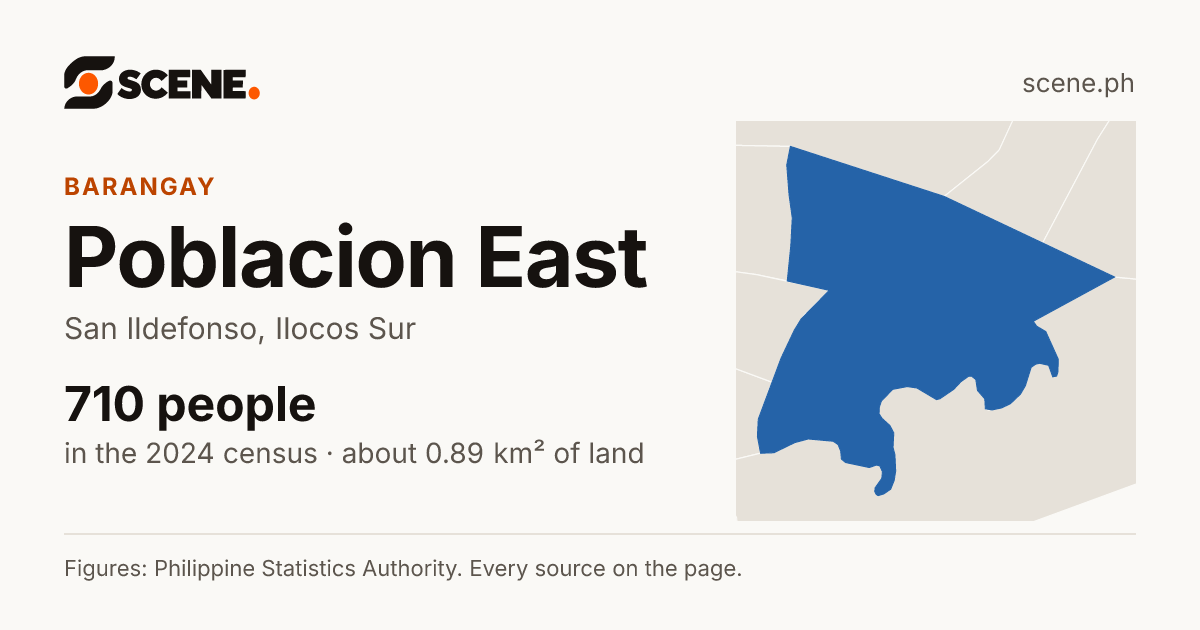 Poblacion East, San Ildefonso, barangay: 710 people in the 2024 census