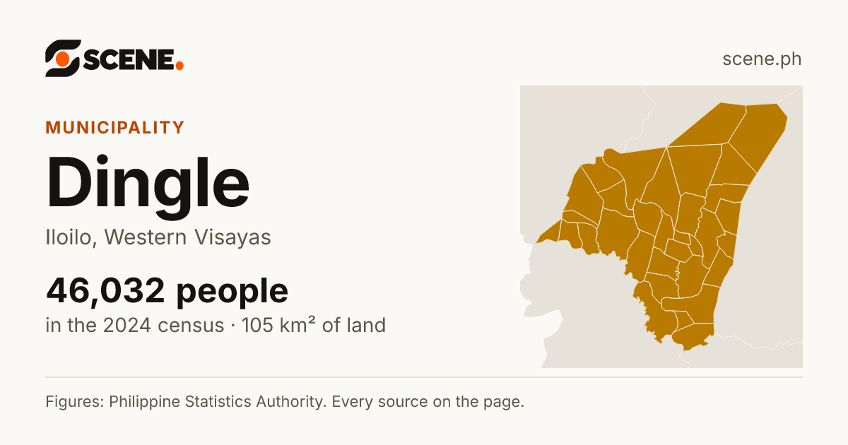 Dingle, Iloilo, municipality: 46,032 people in the 2024 census