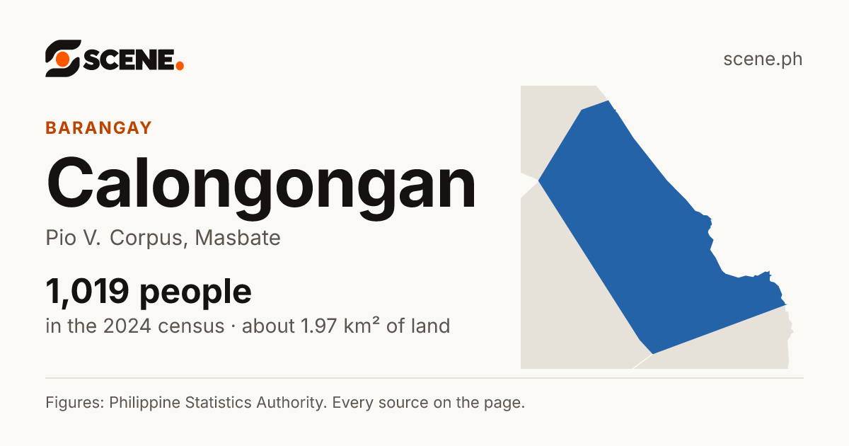 Calongongan, Pio V. Corpus, barangay: 1,019 people in the 2024 census