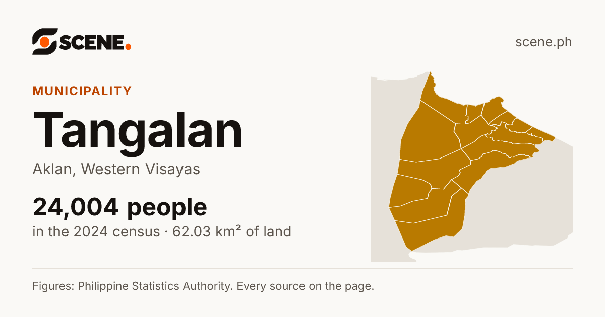 Tangalan, Aklan, municipality: 24,004 people in the 2024 census