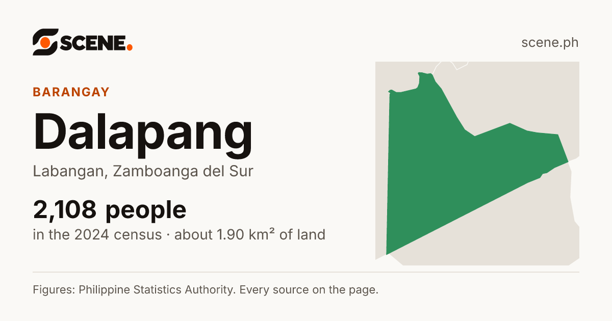 Dalapang, Labangan, barangay: 2,108 people in the 2024 census