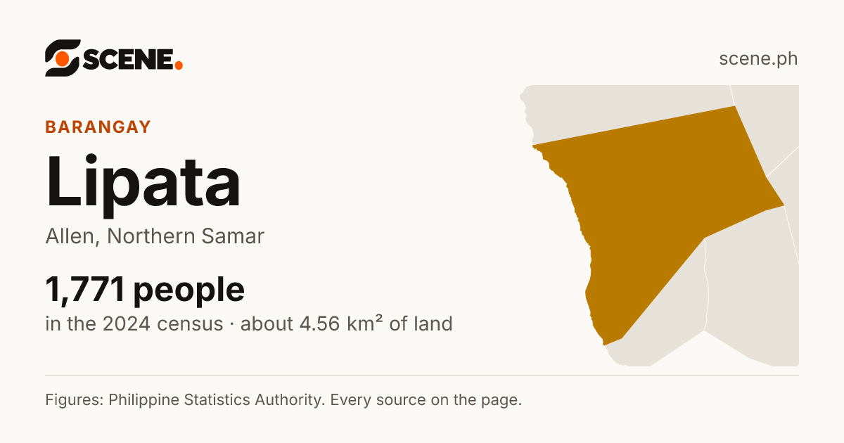 Lipata, Allen, barangay: 1,771 people in the 2024 census