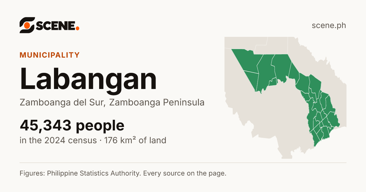 Labangan, Zamboanga del Sur, municipality: 45,343 people in the 2024 census