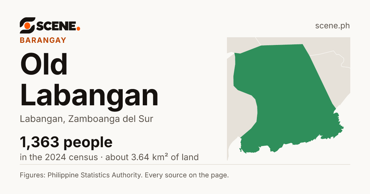 Old Labangan, Labangan, barangay: 1,363 people in the 2024 census