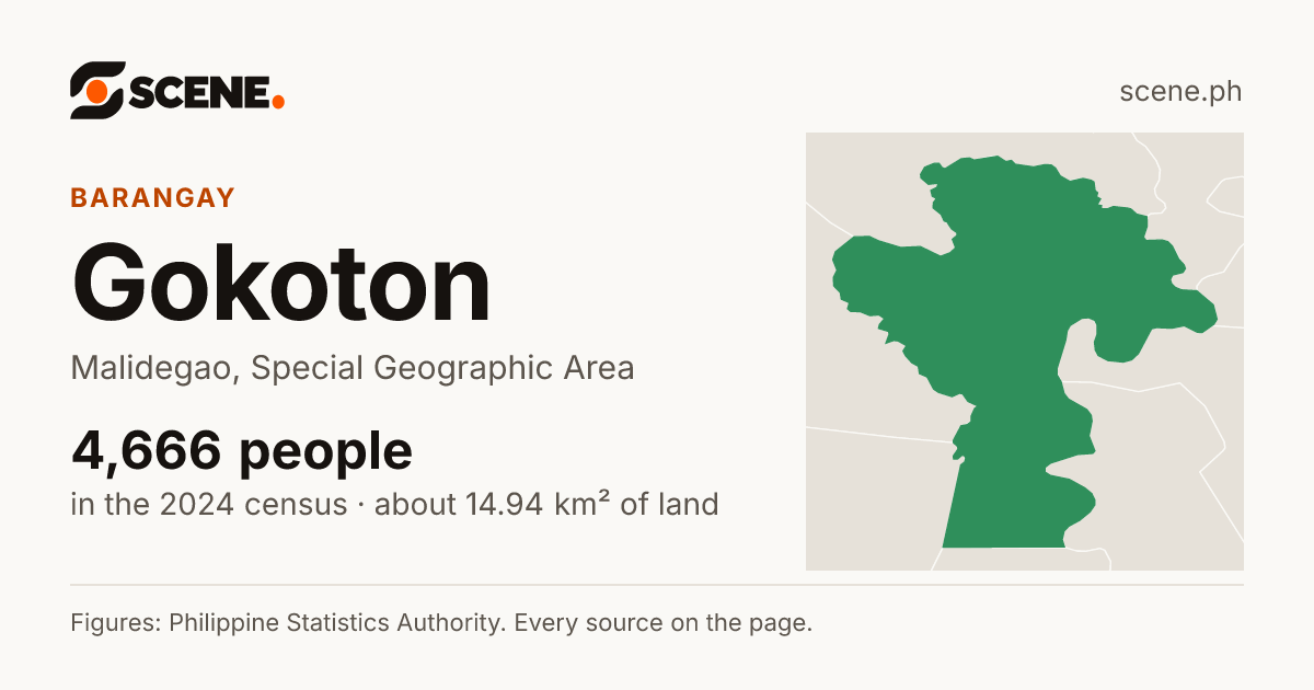 Gokoton, Malidegao, barangay: 4,666 people in the 2024 census