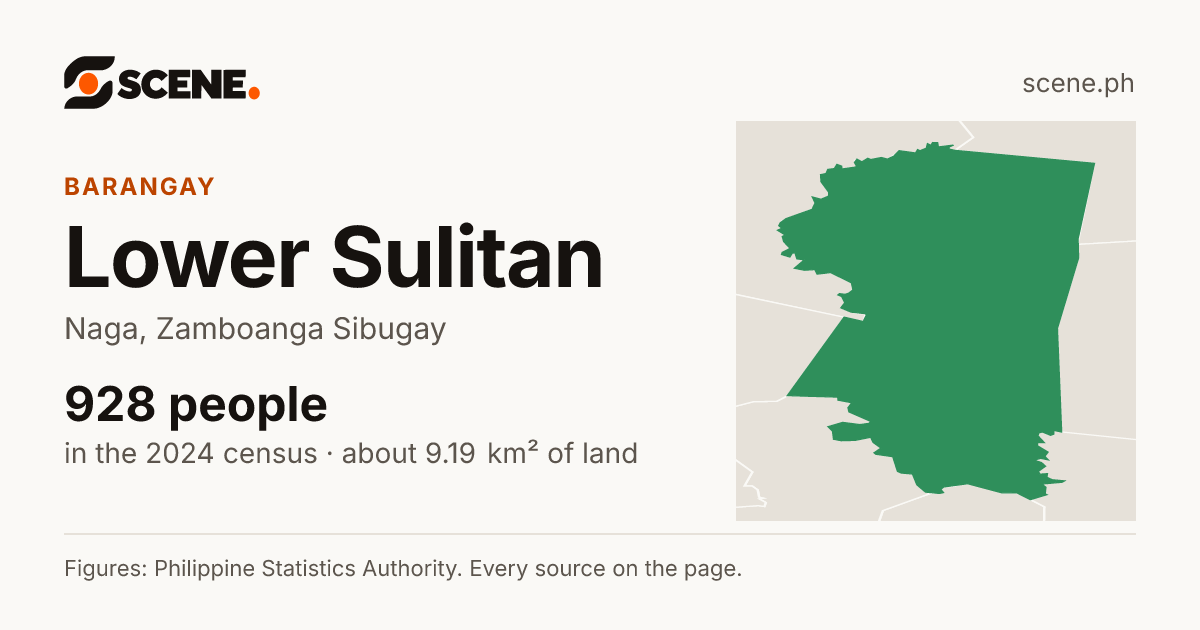 Lower Sulitan, Naga, barangay: 928 people in the 2024 census