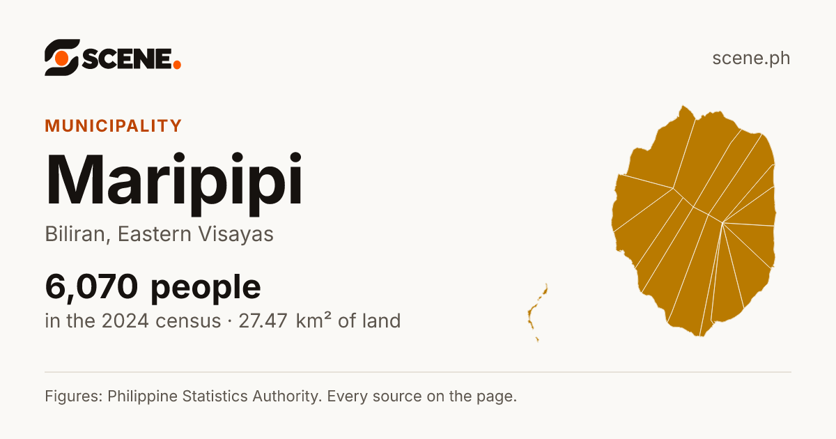 Maripipi, Biliran, municipality: 6,070 people in the 2024 census
