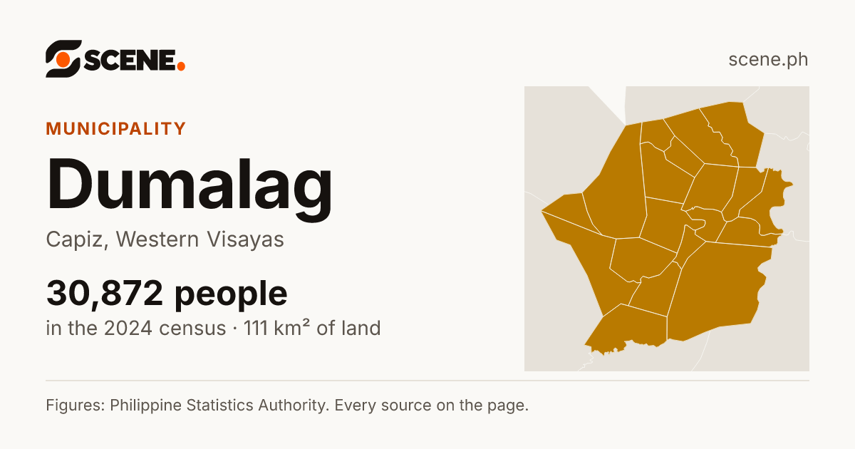 Dumalag, Capiz, municipality: 30,872 people in the 2024 census