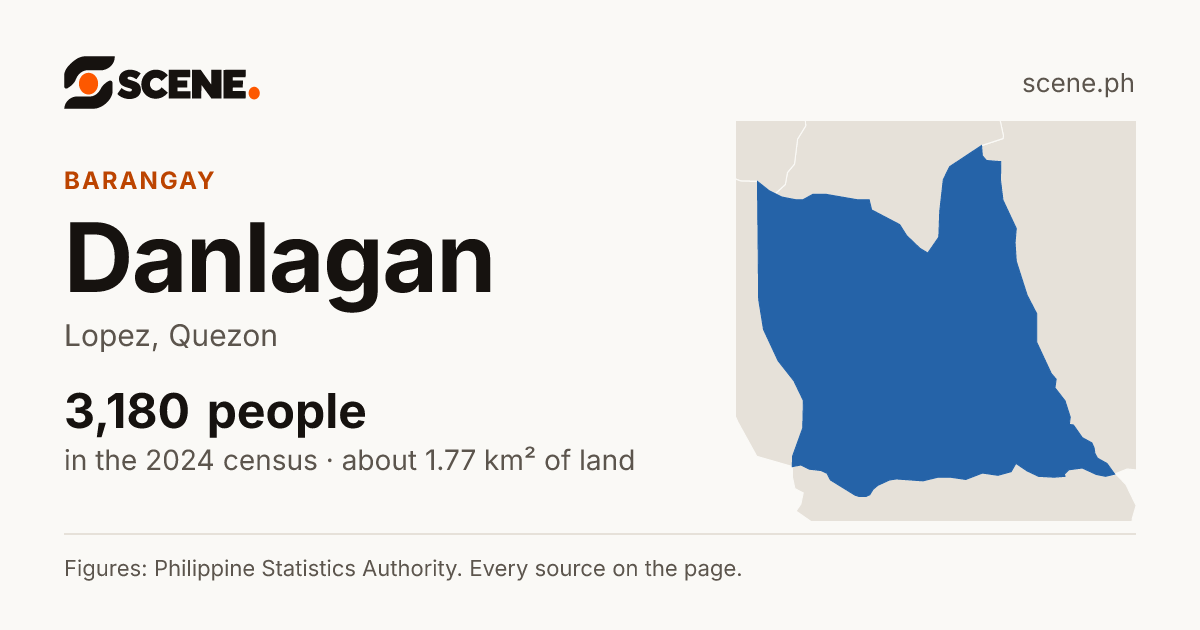 Danlagan, Lopez, barangay: 3,180 people in the 2024 census