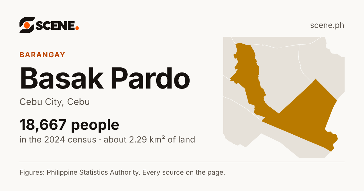 Basak Pardo, Cebu City, barangay: 18,667 people in the 2024 census