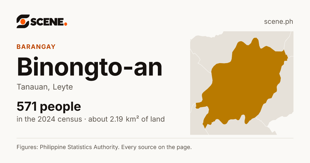 Binongto-an, Tanauan, barangay: 571 people in the 2024 census