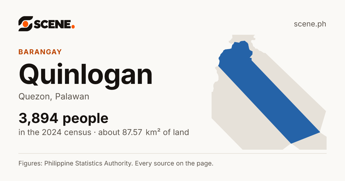 Quinlogan, Quezon, barangay: 3,894 people in the 2024 census