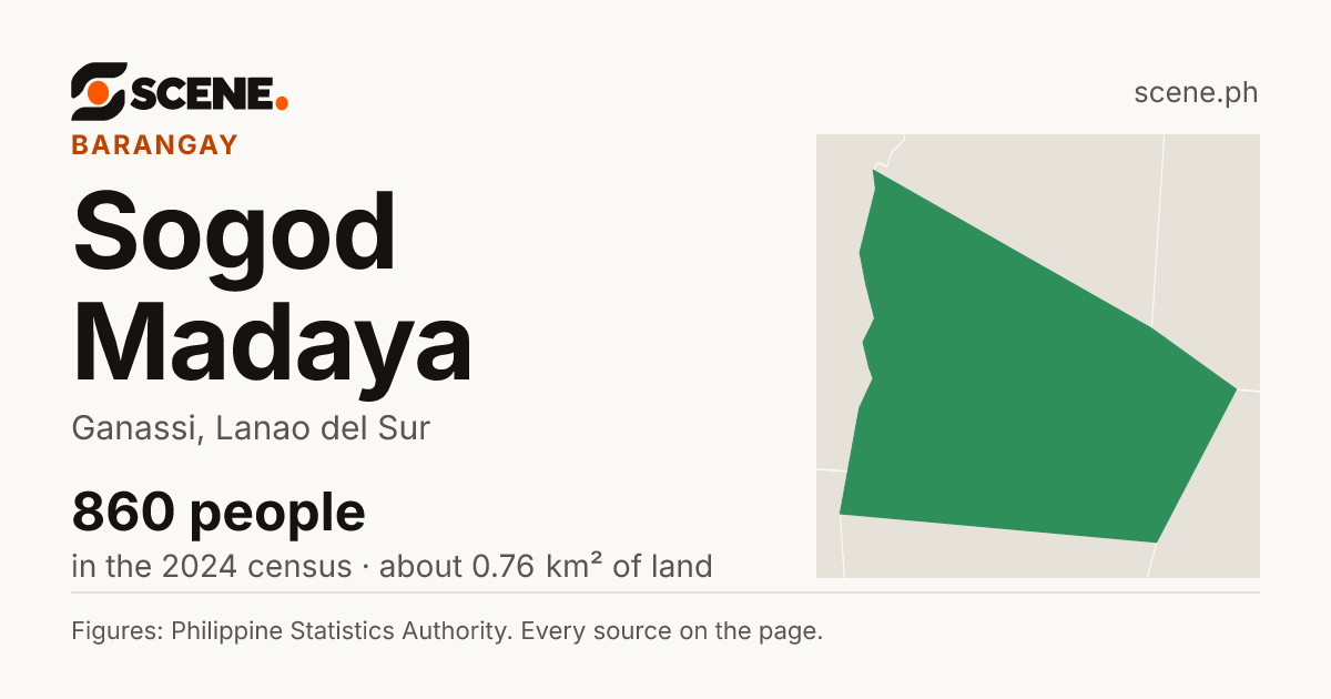 Sogod Madaya, Ganassi, barangay: 860 people in the 2024 census