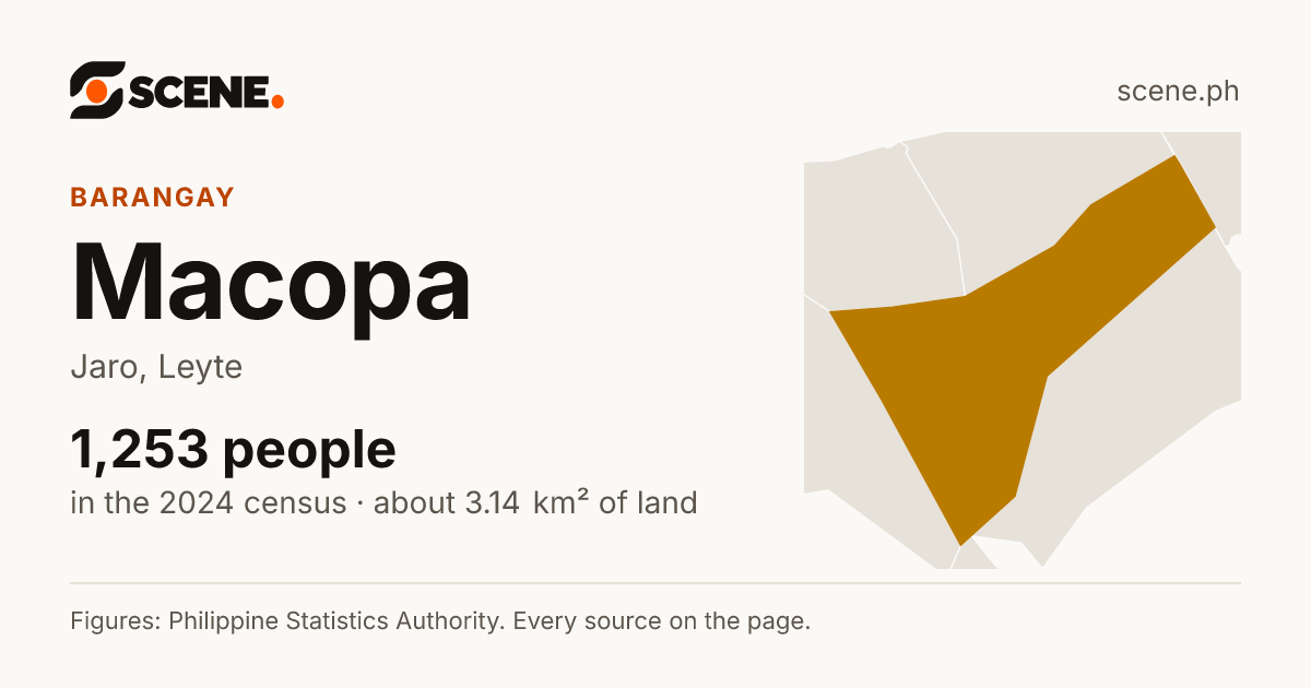 Macopa, Jaro, barangay: 1,253 people in the 2024 census