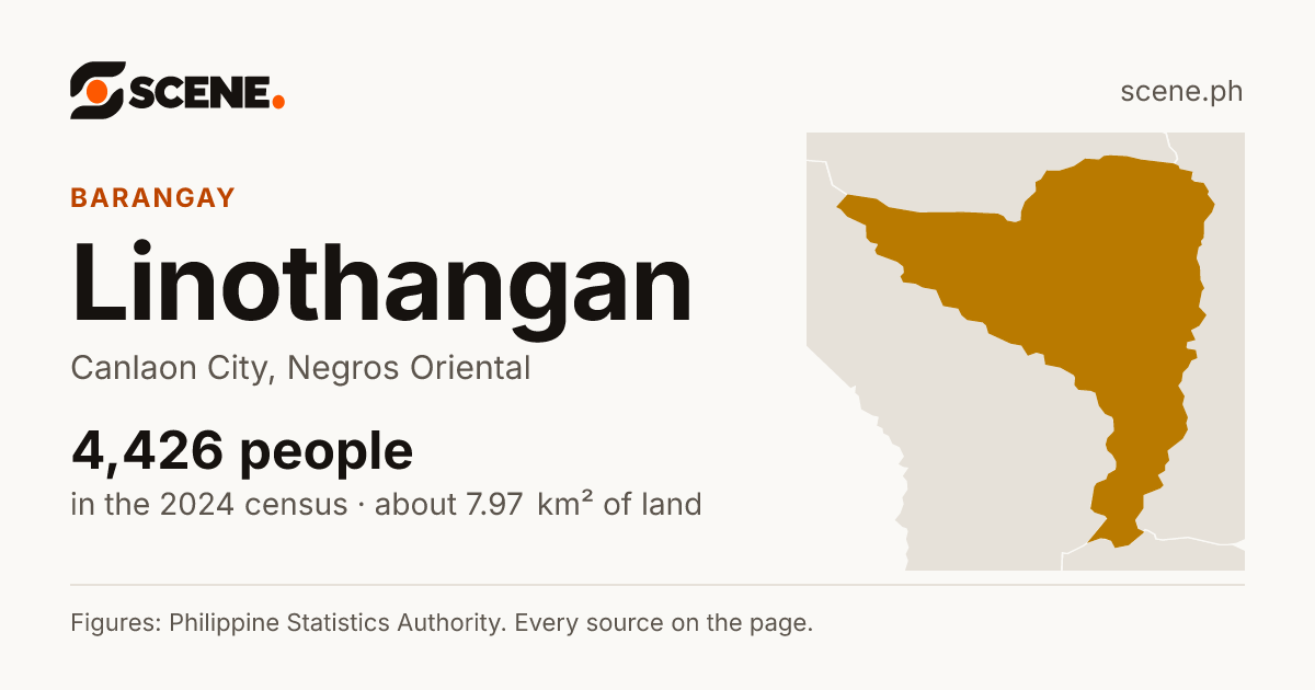 Linothangan, Canlaon City, barangay: 4,426 people in the 2024 census