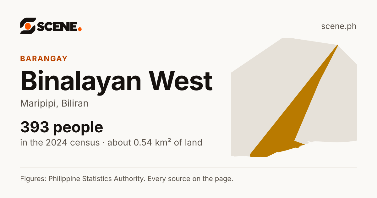 Binalayan West, Maripipi, barangay: 393 people in the 2024 census
