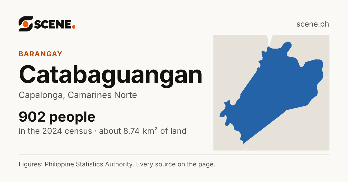 Catabaguangan, Capalonga, barangay: 902 people in the 2024 census
