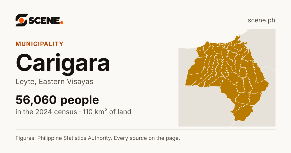 Carigara, Leyte, municipality: 56,060 people in the 2024 census