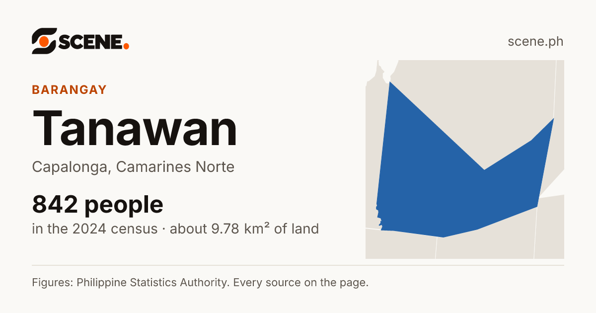 Tanawan, Capalonga, barangay: 842 people in the 2024 census