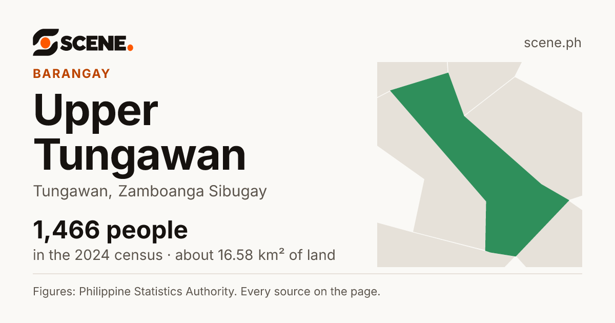 Upper Tungawan, Tungawan, barangay: 1,466 people in the 2024 census