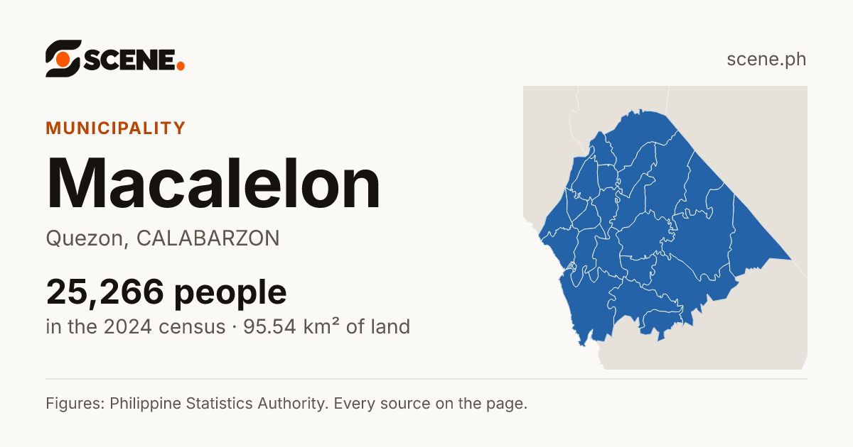 Macalelon, Quezon, municipality: 25,266 people in the 2024 census
