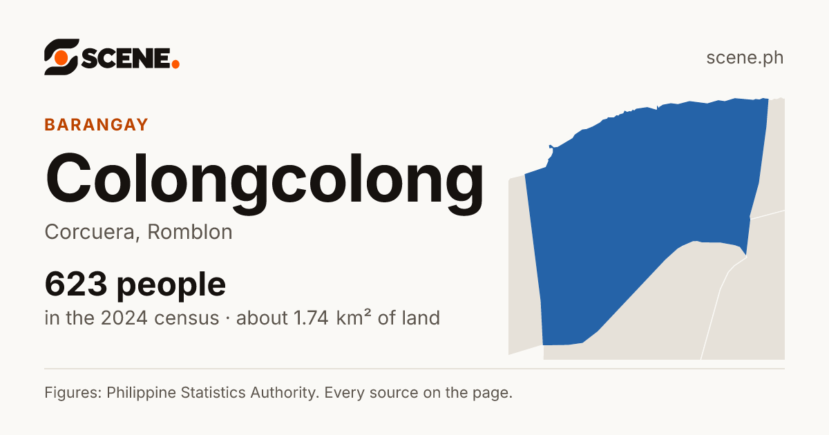 Colongcolong, Corcuera, barangay: 623 people in the 2024 census