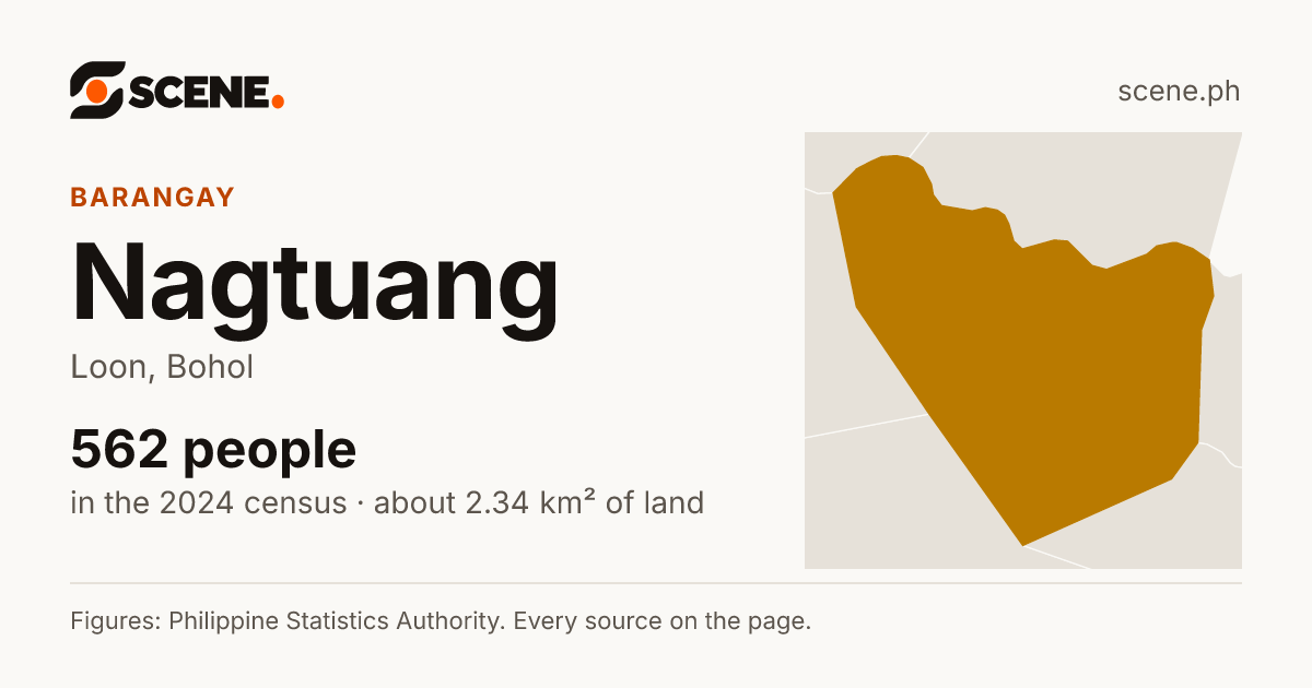 Nagtuang, Loon, barangay: 562 people in the 2024 census