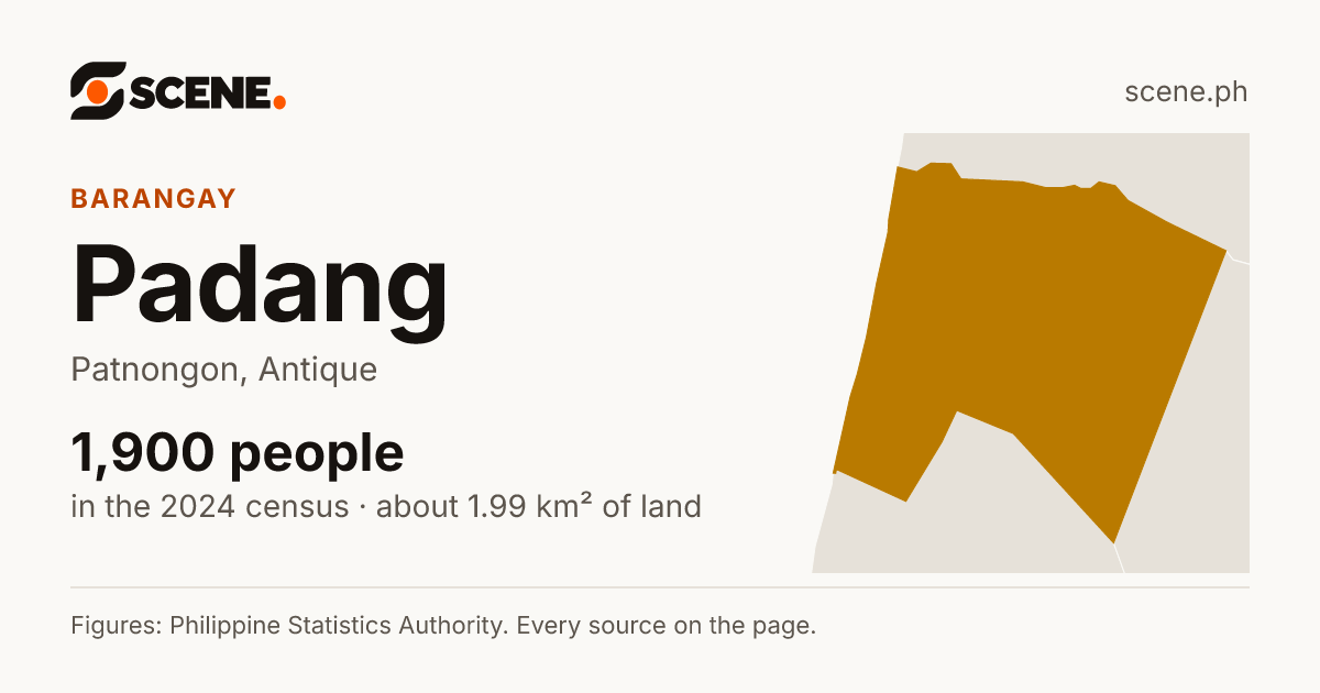 Padang, Patnongon, barangay: 1,900 people in the 2024 census