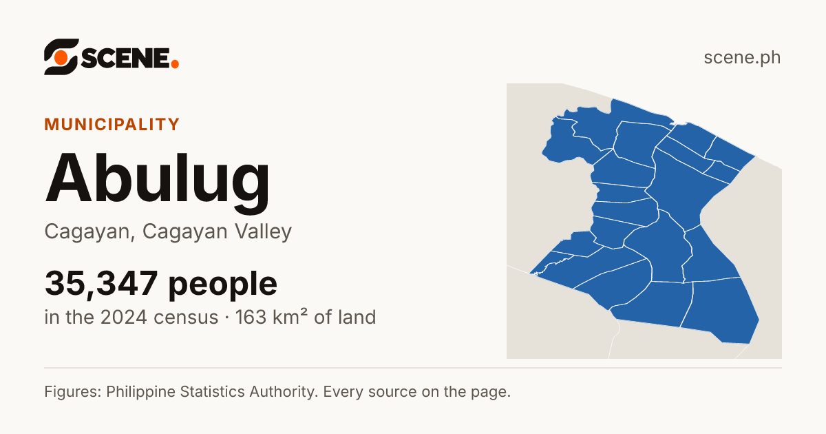 Abulug, Cagayan, municipality: 35,347 people in the 2024 census