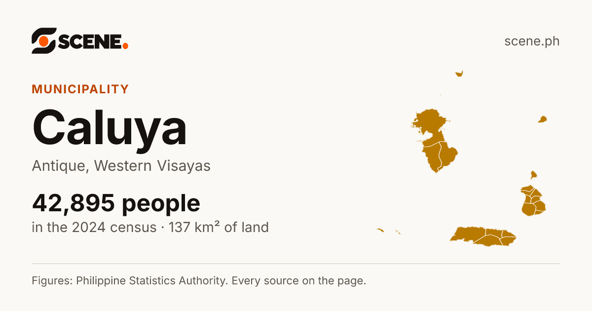 Caluya, Antique, municipality: 42,895 people in the 2024 census