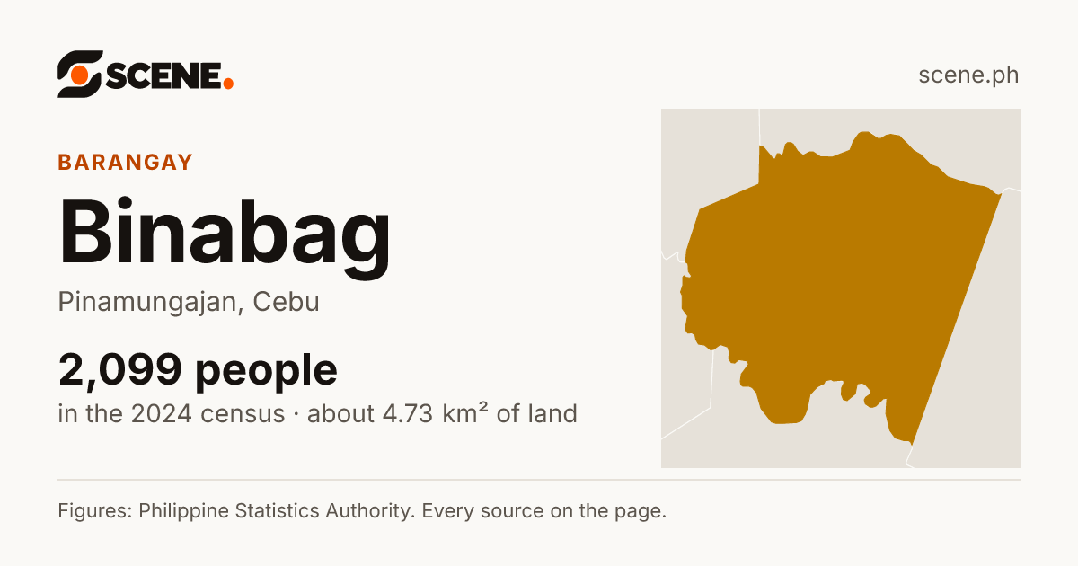 Binabag, Pinamungajan, barangay: 2,099 people in the 2024 census