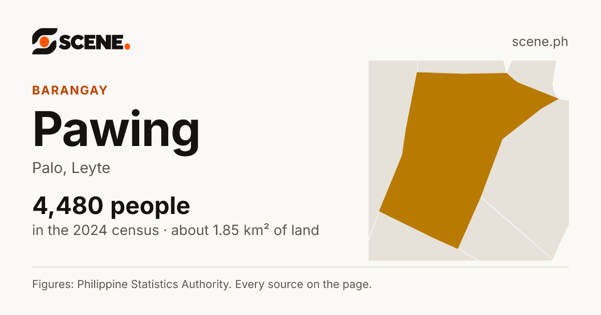 Pawing, Palo, barangay: 4,480 people in the 2024 census