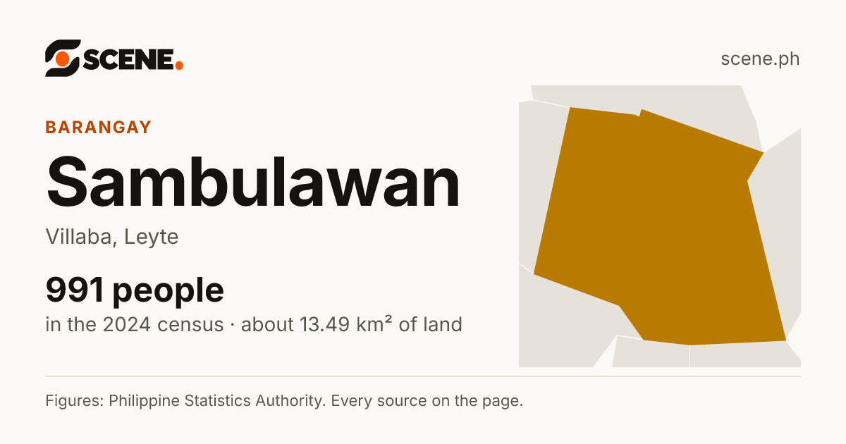 Sambulawan, Villaba, barangay: 991 people in the 2024 census