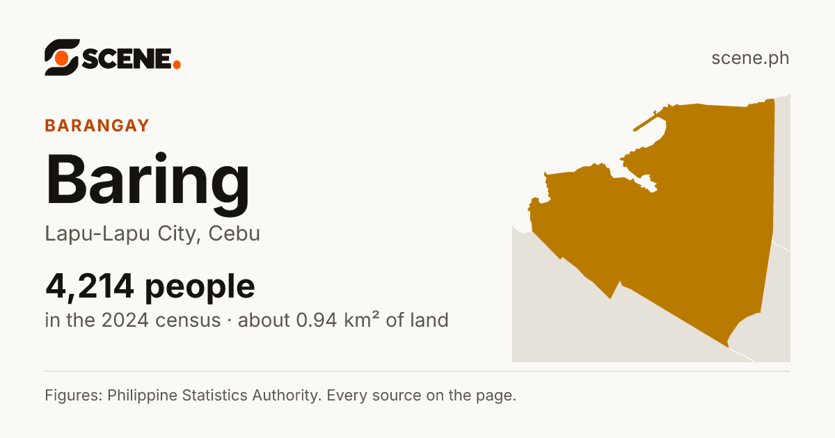 Baring, Lapu-Lapu City, barangay: 4,214 people in the 2024 census