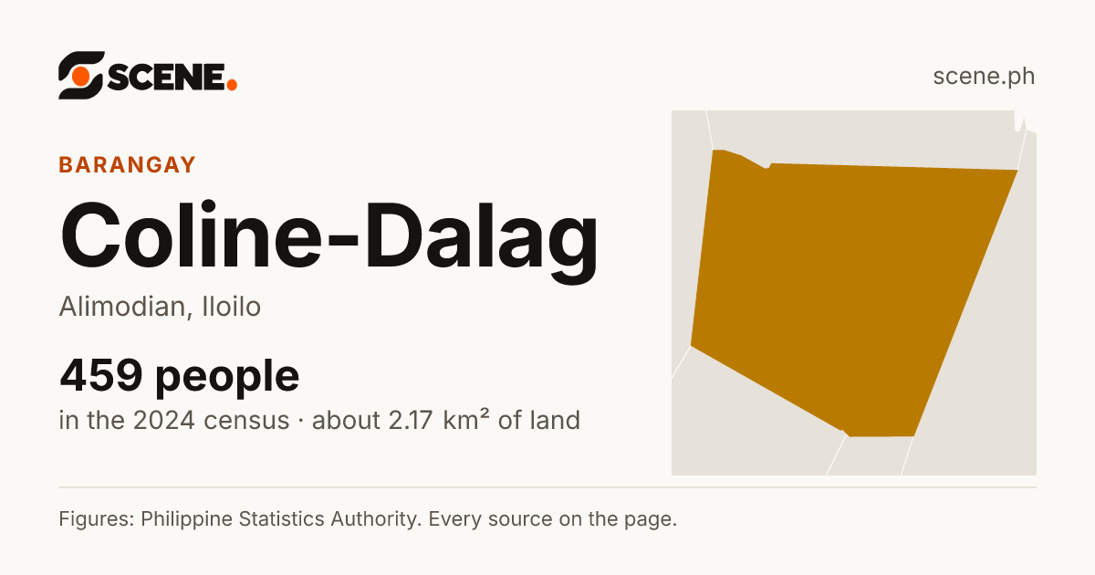 Coline-Dalag, Alimodian, barangay: 459 people in the 2024 census