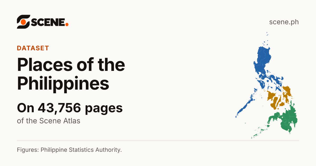 Places of the Philippines, a dataset of the Scene Atlas shown on 43,756 pages.