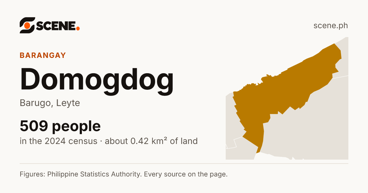 Domogdog, Barugo, barangay: 509 people in the 2024 census
