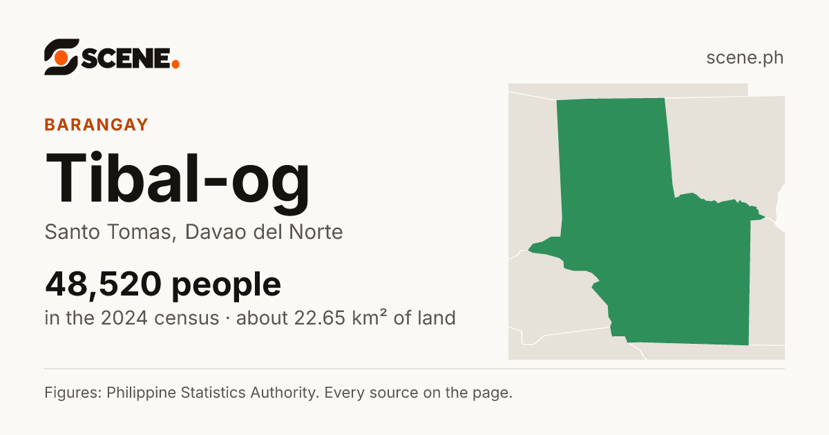 Tibal-og, Santo Tomas, barangay: 48,520 people in the 2024 census