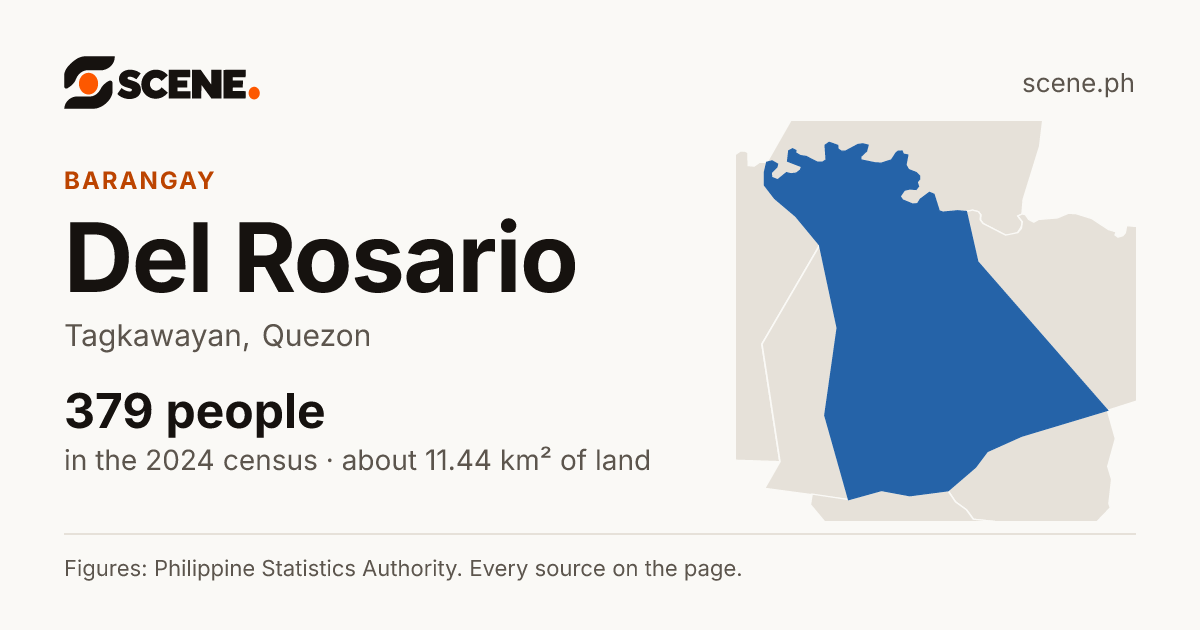 Del Rosario, Tagkawayan, barangay: 379 people in the 2024 census