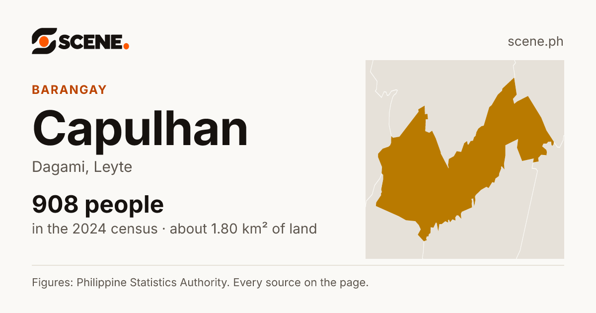 Capulhan, Dagami, barangay: 908 people in the 2024 census