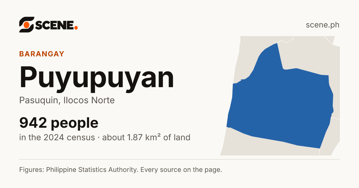 Puyupuyan, Pasuquin, barangay: 942 people in the 2024 census