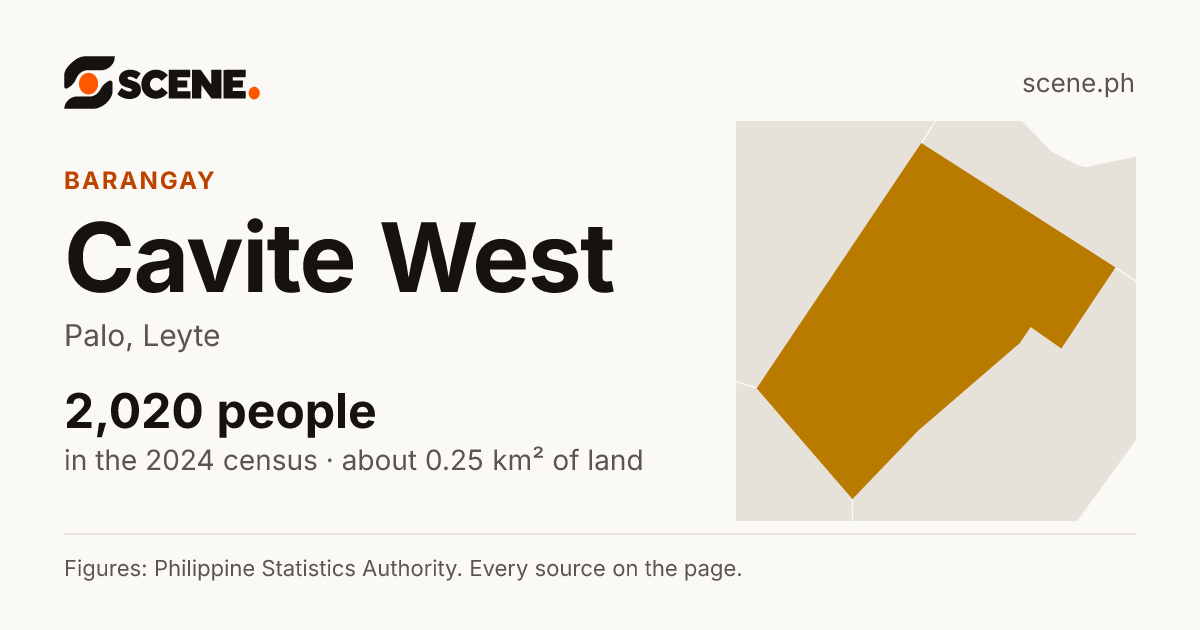 Cavite West, Palo, barangay: 2,020 people in the 2024 census