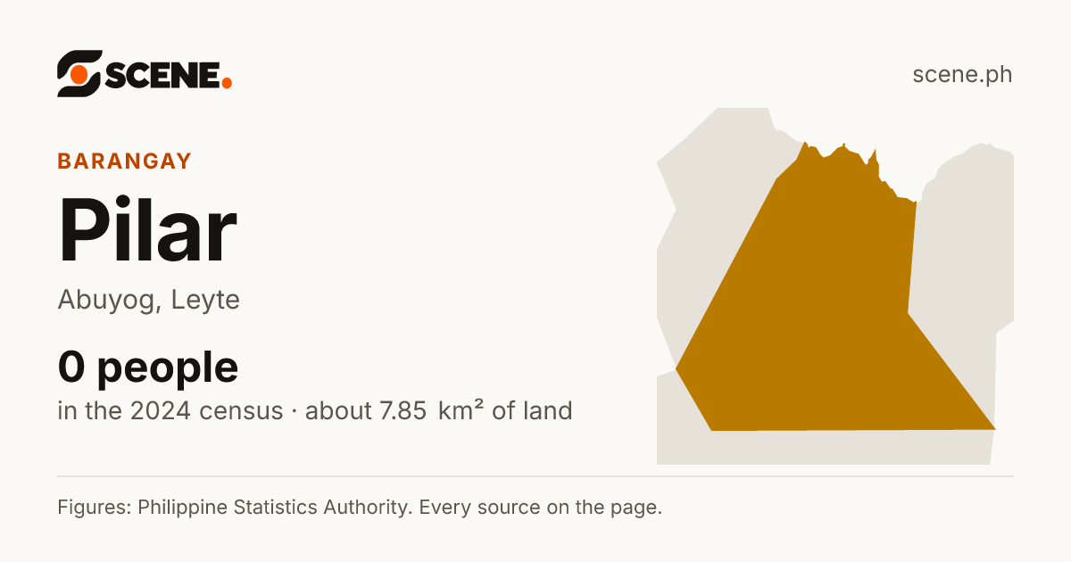 Pilar, Abuyog, barangay: 0 people in the 2024 census